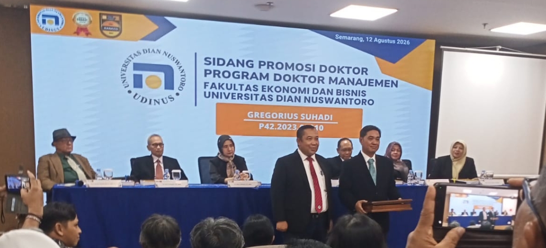 Sidang Promosi Doktor Br. Dr. Gregorius Suhadi, FIC, S.AP, M.Si